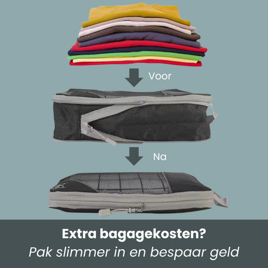 Ruimtebesparende tassenset