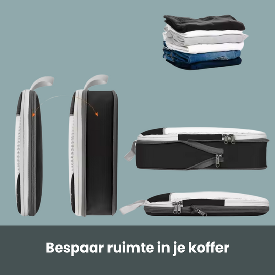 Ruimtebesparende tassenset