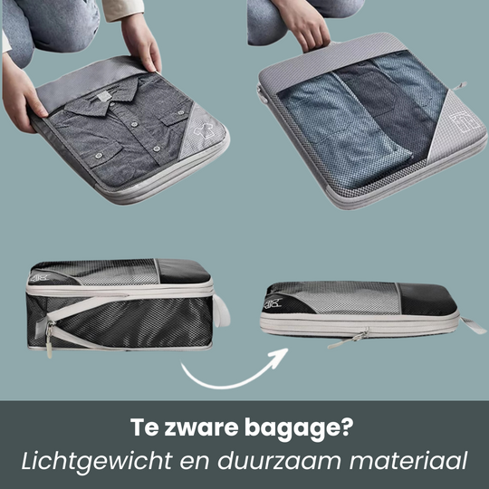 Ruimtebesparende tassenset