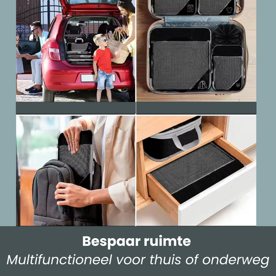 Ruimtebesparende tassenset