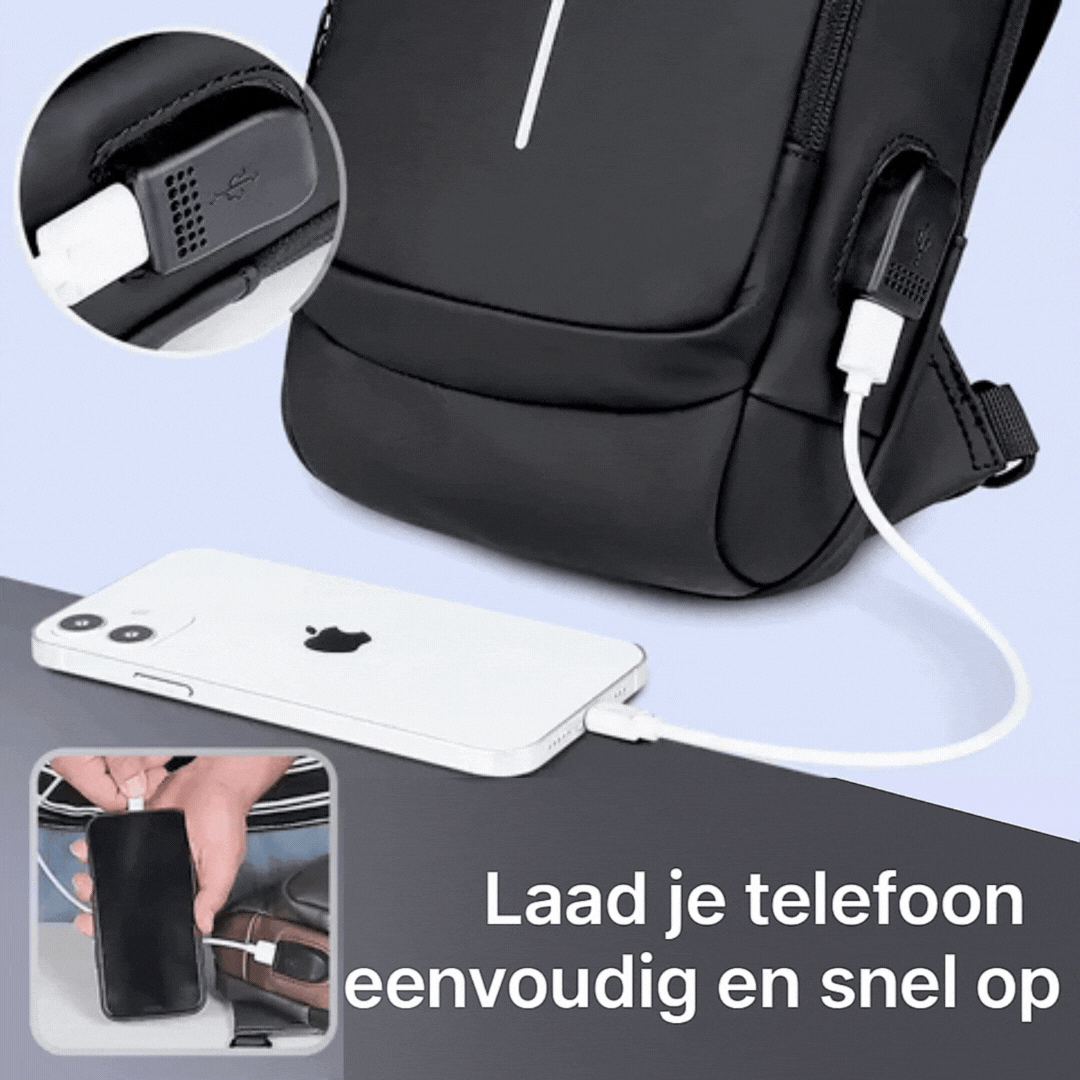 PowerSafe Antidiefstal crossbody bag