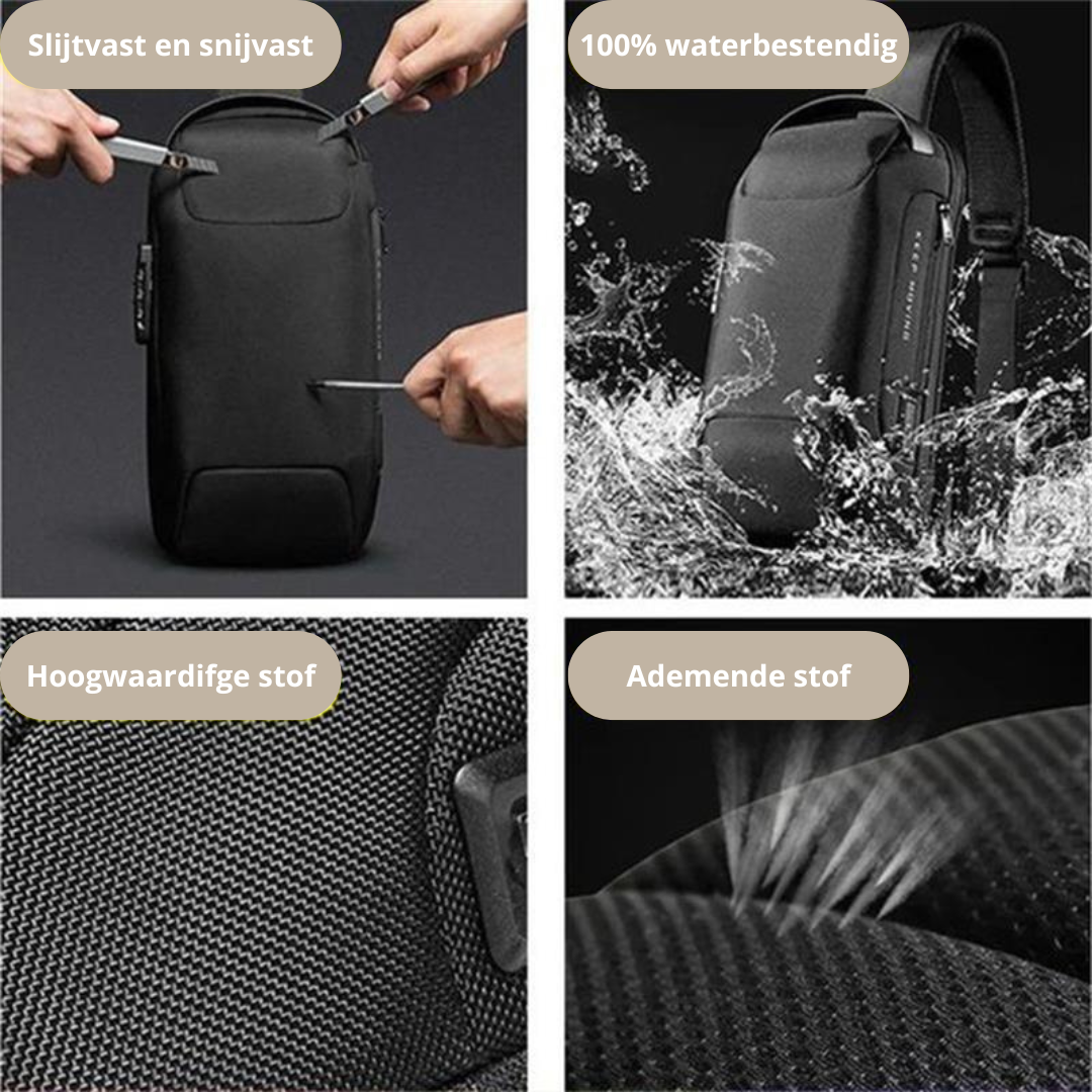 PowerSafe Antidiefstal crossbody bag