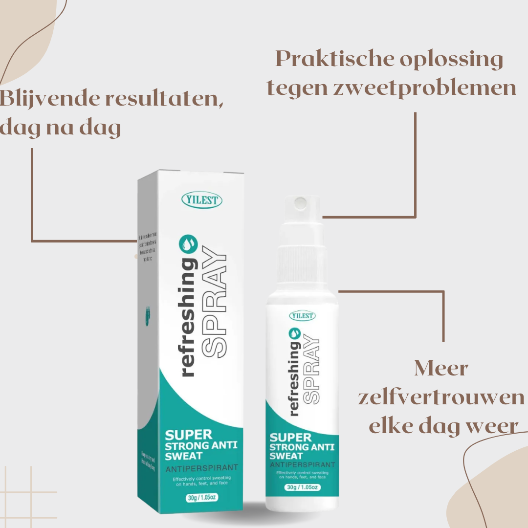 SweatLess anti-transpirant spray