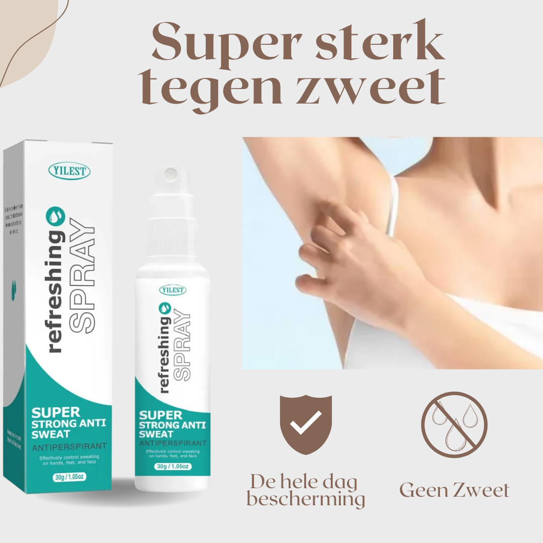 SweatLess anti-transpirant spray