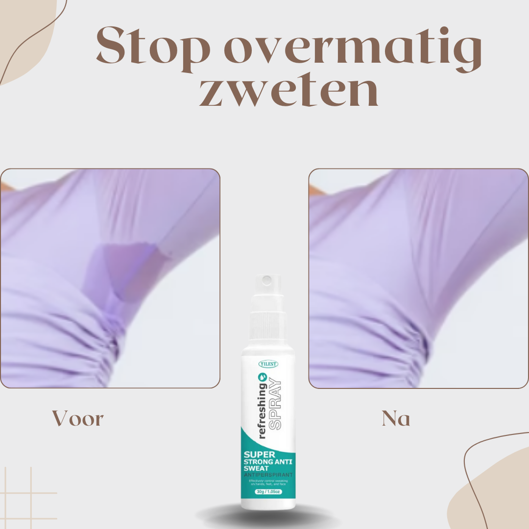 SweatLess anti-transpirant spray